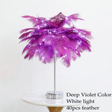 Feather Table Lamp