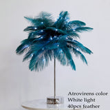 Feather Table Lamp