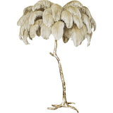 Ostrich Feather Floor Lamp