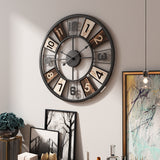 Vintage Kaleidoscope Wall Clock