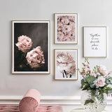Posters Flowers Pink