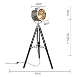 Retro Tripod Floor Lamp