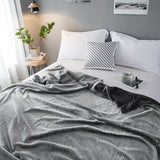 Fluffy Rabbit Fur Plush Blanket