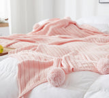 Crochet Pompom Blanket