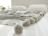 Crochet Pompom Blanket