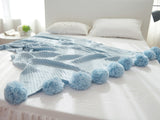 Crochet Pompom Blanket
