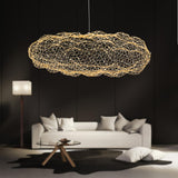 Wire Cloud LED Chandelier