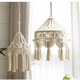 Bohemian Macrame Hand Made Chandelier
