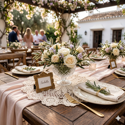 Lace Tablescapes