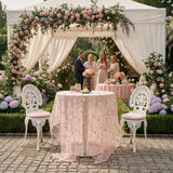 Pink Sheer Table Decor