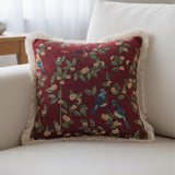 Garden Birds Pillow Cover 