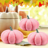 3 Pcs Plush Soft Pumpkin Pillows