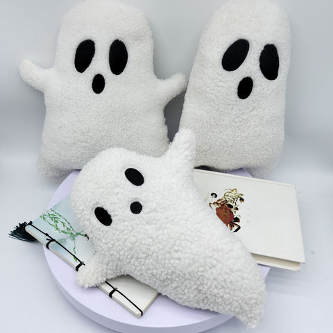 Halloween Throw Pillow ghost