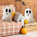 Halloween Throw Pillow ghost