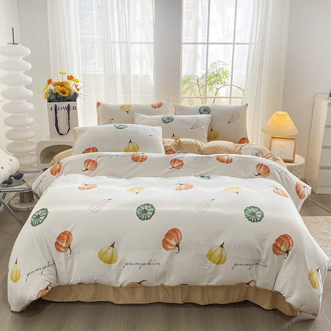 3-Piece Pumpkin Bedding Set