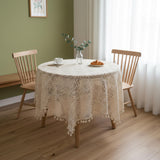 Crocheted Lace Tablecloth 