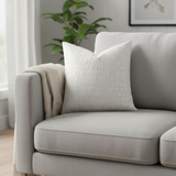 Neutral Metallic Pillow Cover