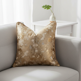 Neutral Metallic Pillow Cover