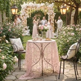 Pink Sheer Table Decor
