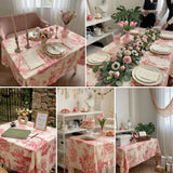 French Toile Tablecloth –