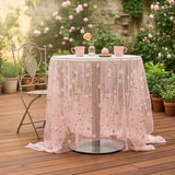 Pink Sheer Table Decor