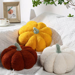 3 Pcs Plush Soft Pumpkin Pillows