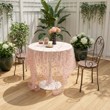 Pink Sheer Table Decor