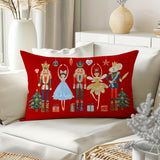 Nutcracker Decorative Pillow Cover