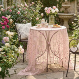 Pink Sheer Table Decor