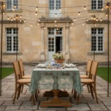 Lace Tablecloth with Ruffle Edge 