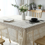 Crocheted Lace Tablecloth 