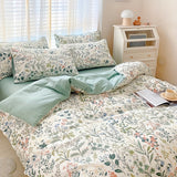 Floral Print Duvet Cover Set