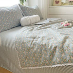 Pure Cotton Summer Cooling Duvet Four-Piece Set 