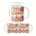 Ceramic Pumpkin Mug