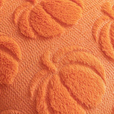 Pumpkin Wool Throw Pillow