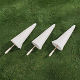 White Paper Wedding Umbrella Guest Parasol