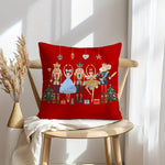 Nutcracker Decorative Pillow Cover