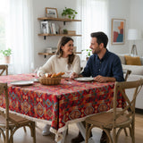 Kilim Tablecloth with Fringe