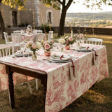 French Toile Tablecloth –