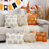 Halloween Pumpkin Throw Pillow Cover