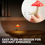 Mushroom Night Light Plug in 