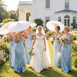 White Paper Wedding Umbrella Guest Parasol
