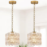 Modern Flower Elegant Glass Chandelier 