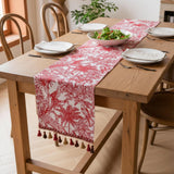 Red Toile Table Runner 