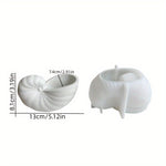 Sea Shell Shape Candle Jar Resin Mold