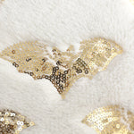 Sequin Embroidered Bat & Spider Pillows