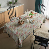 Floral Tapestry Tablecloth
