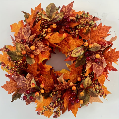 Fall Festival Wreath for Thanksgiving