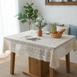 Crocheted Lace Tablecloth 