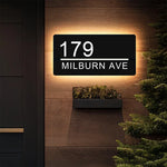 Custom House Number Sign